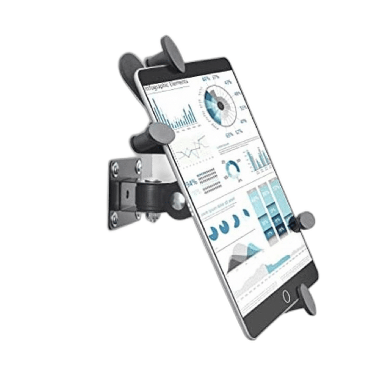 Soporte de pared para tablet de 7 a 13 pulgadas hogares