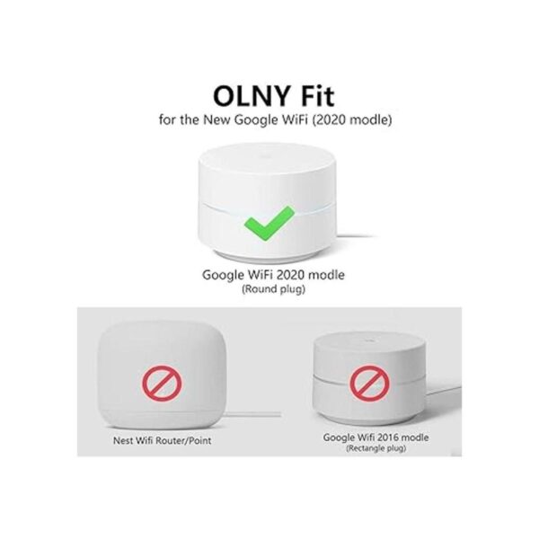 Soporte de pared para Google WiFi AC1200 sin cables_4