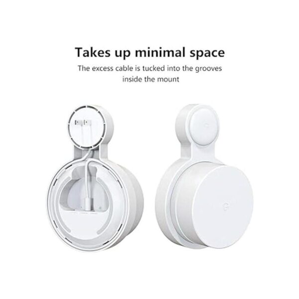 Soporte de pared para Google WiFi AC1200 sin cables_3