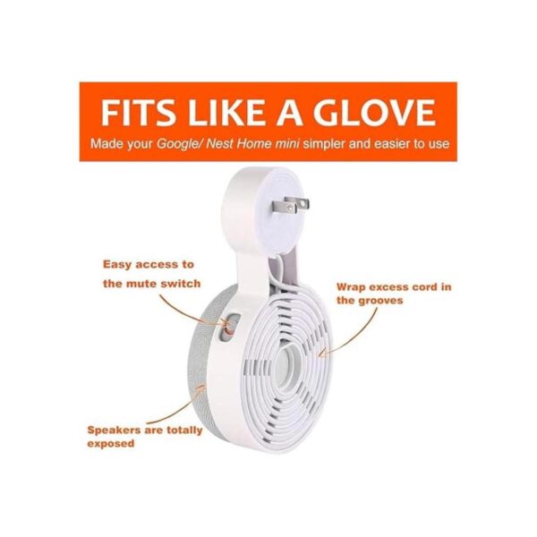 Soporte de pared para Google Nest Mini y Google Home Mini_3