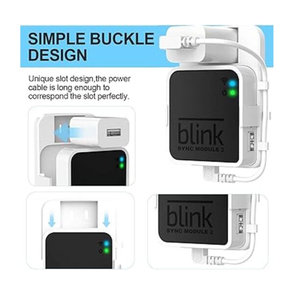 Soporte de pared para el módulo de sincronización Blink 2