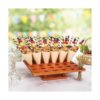 Soporte de madera para cono de helado 13 pulgadas de