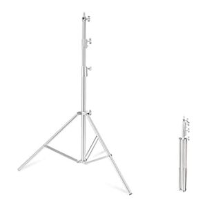Soporte de luz resistente de 9.2 ft de acero inoxidable_1