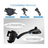 Soporte de cargador de coche inalámbrico compatible con