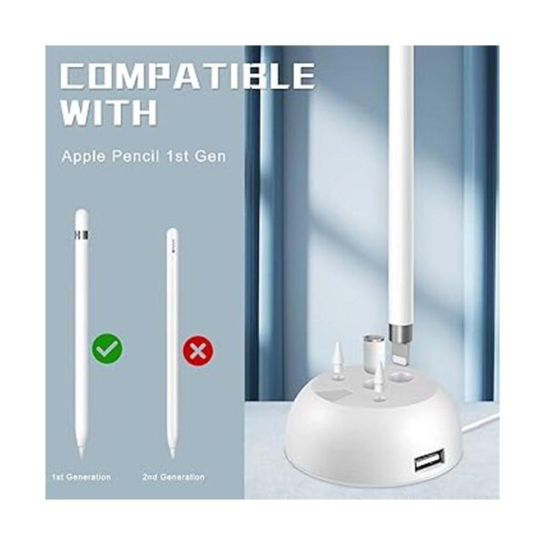 Soporte de carga para Apple Pencil compatible con iPad_6