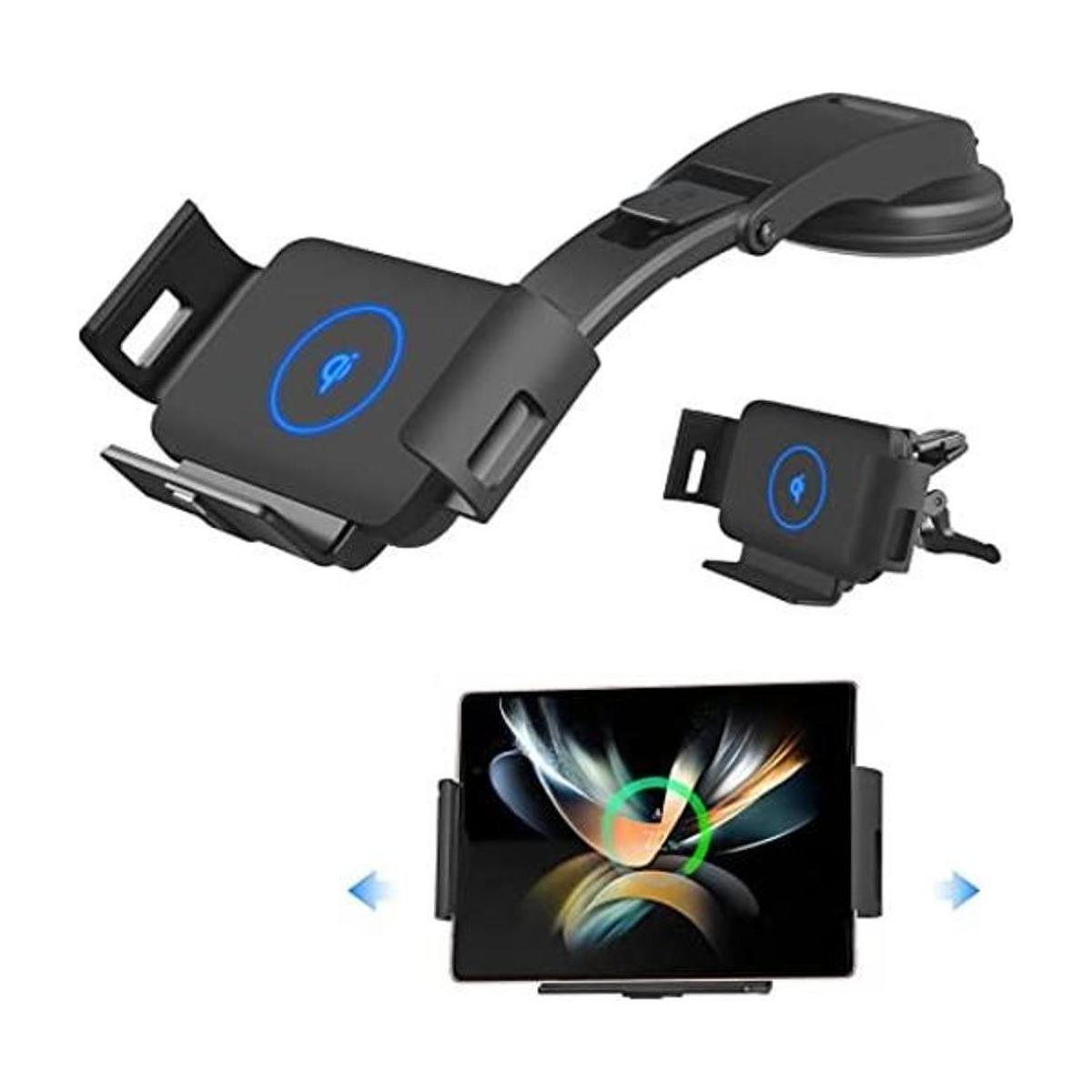 Soporte de cargador de coche inalámbrico compatible con