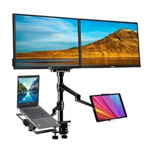 Soporte de cama de escritorio ajustable de 4 brazos para_1