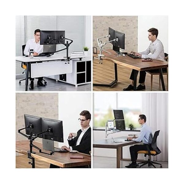 Soporte de cama de escritorio ajustable de 4 brazos para_3