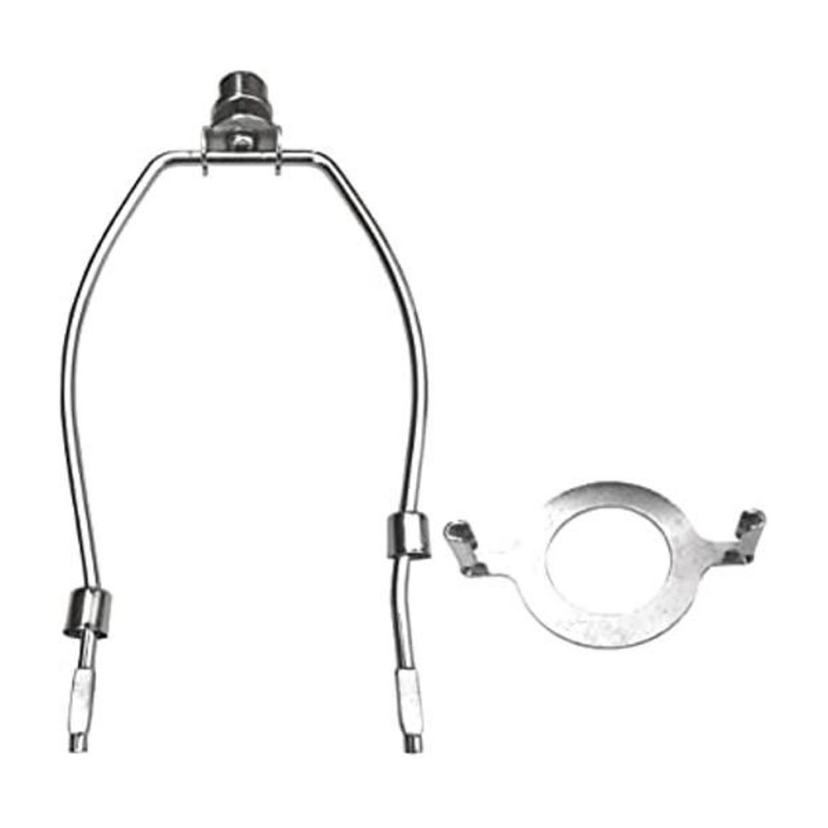 Soporte de arpa para lámpara de 7 pulgadas y base de luz