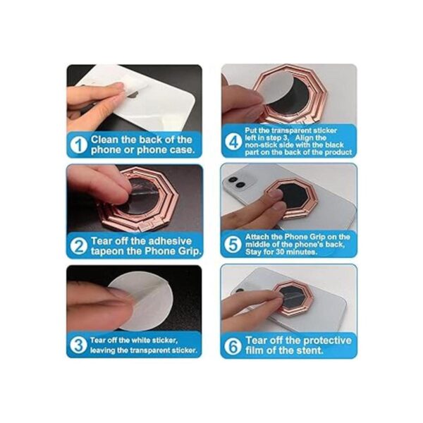 Soporte de anillo para teléfono celular soporte plegable_2