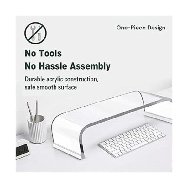 Soporte de acrílico para computadora y portátil soporte_4