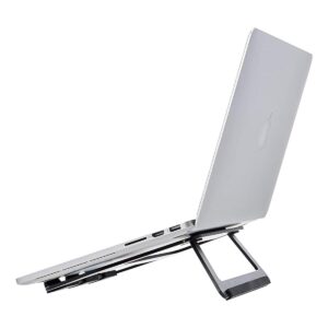 Soporte de aluminio plegable portátil para laptop de hasta_1