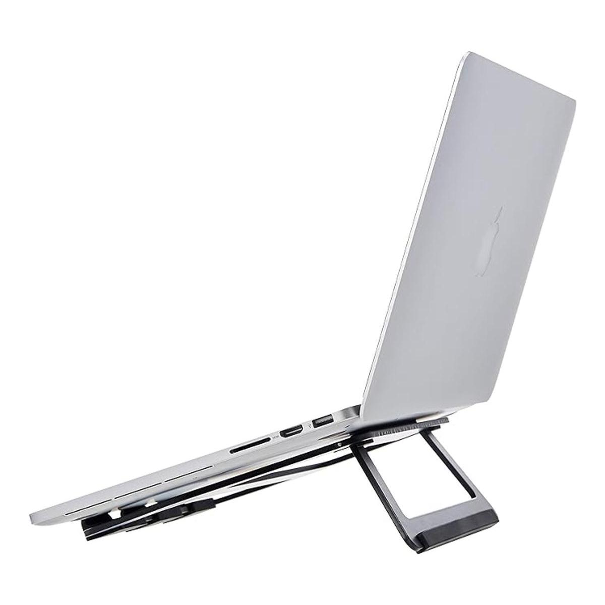 Soporte de aluminio plegable portátil para laptop de hasta