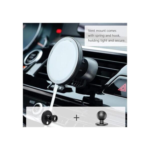 Soporte adhesivo para automóvil compatible con cargador_5