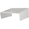 Soporte acrílico Kantek para monitor con almacenamiento de_1