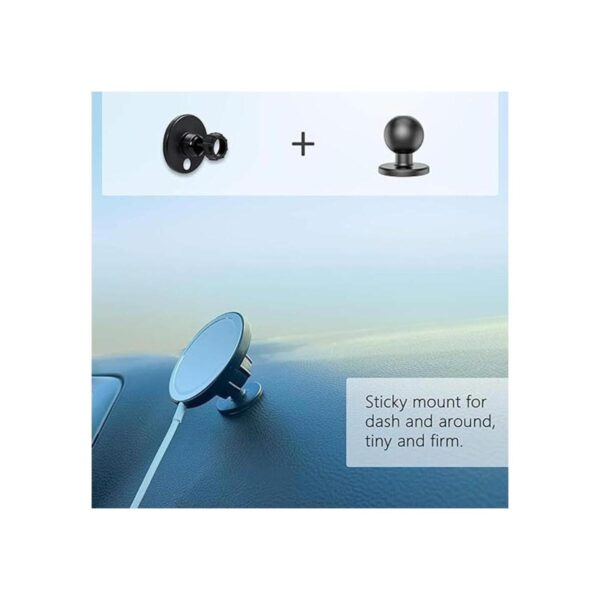 Soporte adhesivo para automóvil compatible con cargador_4