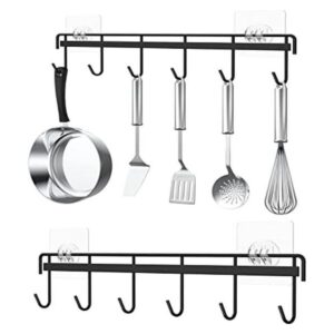 Soporte adhesivo para colgar en la cocina paquete de 2