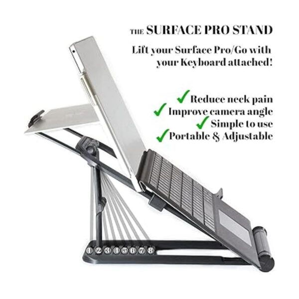 Soporte Surface PRO levanta tu superficie con el teclado