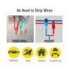 Sopoby 360 conectores de cable de grifo en T AWG 2210_3