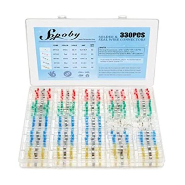 Sopoby 330 piezas kit de conector de alambre de sellado de_1