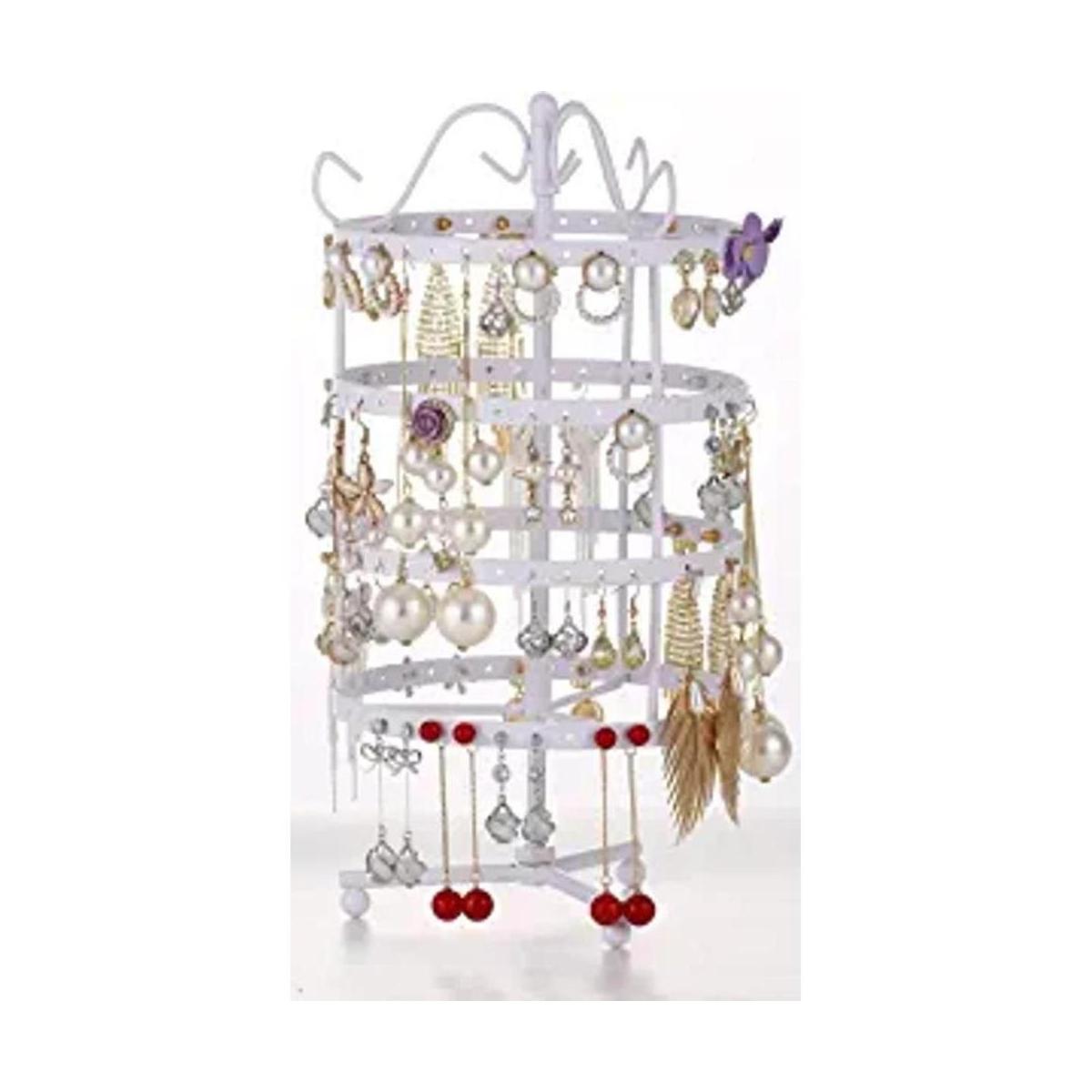 Sooyee Soporte de joyería soporte giratorio de 360