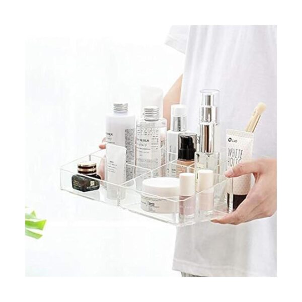 Sooyee Organizador de maquillaje transparente organizador_4