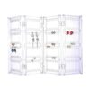 Sooyee Organizador de aretes de 256 agujeros 5 niveles_1