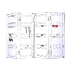 Sooyee Organizador de aretes de 256 agujeros 5 niveles_1