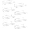 Sooyee Acrylic Shelves8 Pack 15 Inch Floating Wall_1