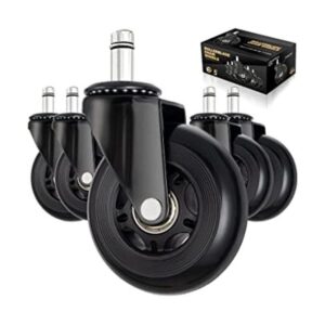 Soontrans ruedas para silla de oficina juego de 5_1