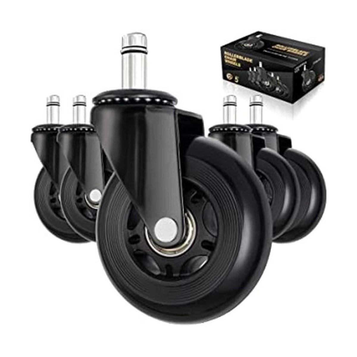 Soontrans ruedas para silla de oficina juego de 5