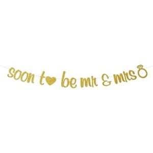 Soon To Be Mr Mrs Banner Cartel para despedida de_1