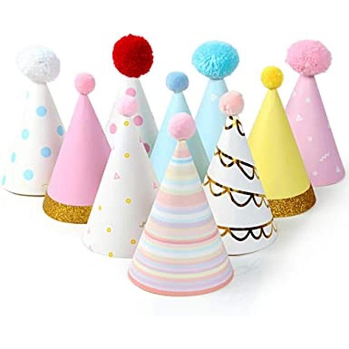 Sombreros de fiesta coloridos kit de celebración