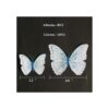 Somotersea 24 calcomanías de pared de mariposa 3D_5