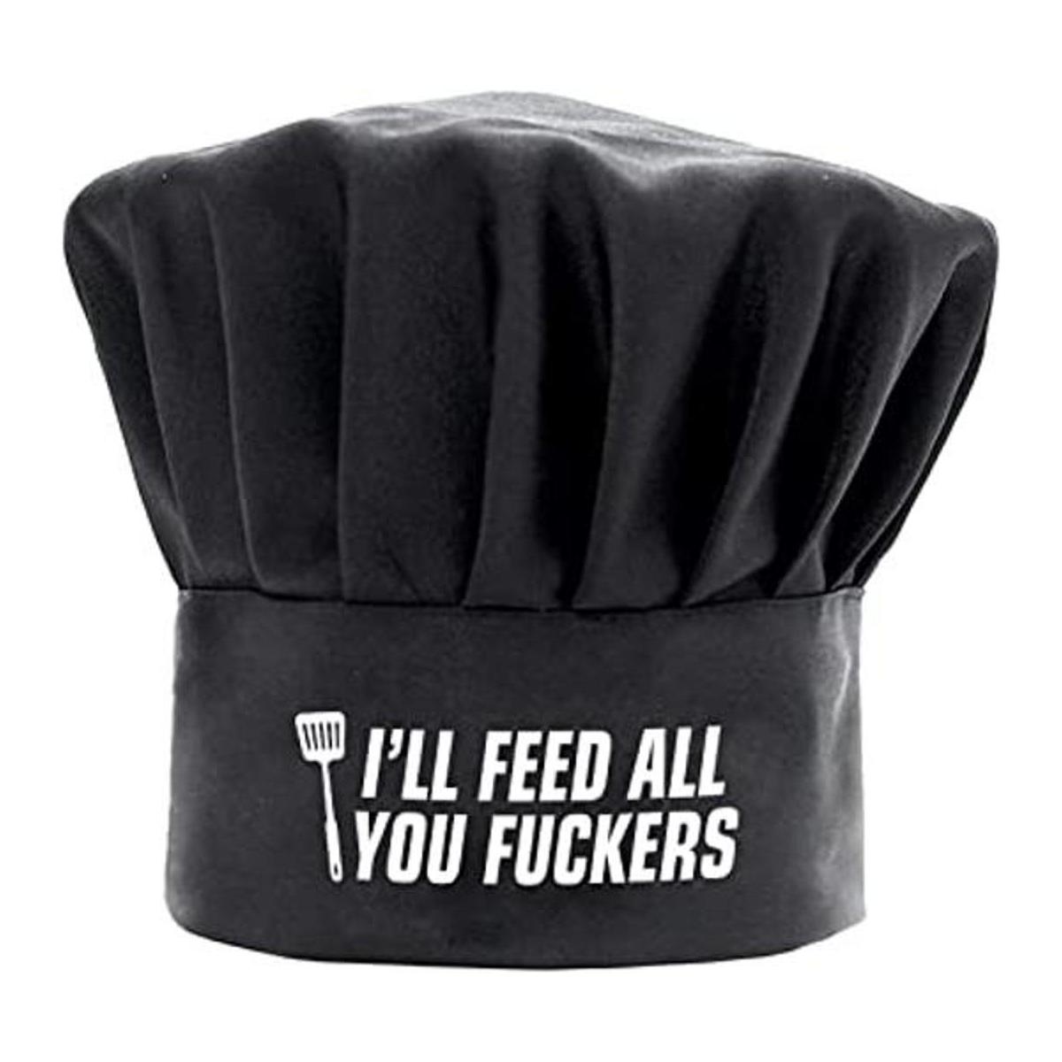 Sombrero divertido de cocinero I ll Feed All You
