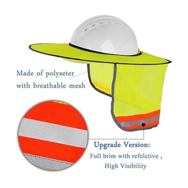 Sombrero duro protector solar protector solar cuello de_2