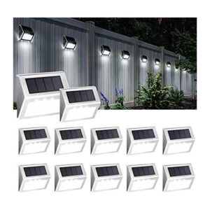 Solpex Paquete de 12 luces solares de escalón 3 luces_1