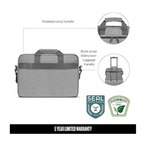 Solo Re maletín para laptop de 15.6 pulgadas color gris_3