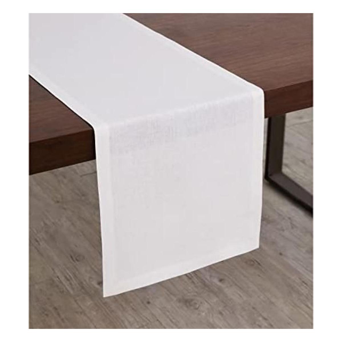 Solino Home Camino de mesa de lino 100 puro 14 x 48