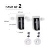 Solhice 2 luces LED recargables para rueda de bicicleta_3