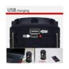 Solar recargable linterna de camping LED kit de_2