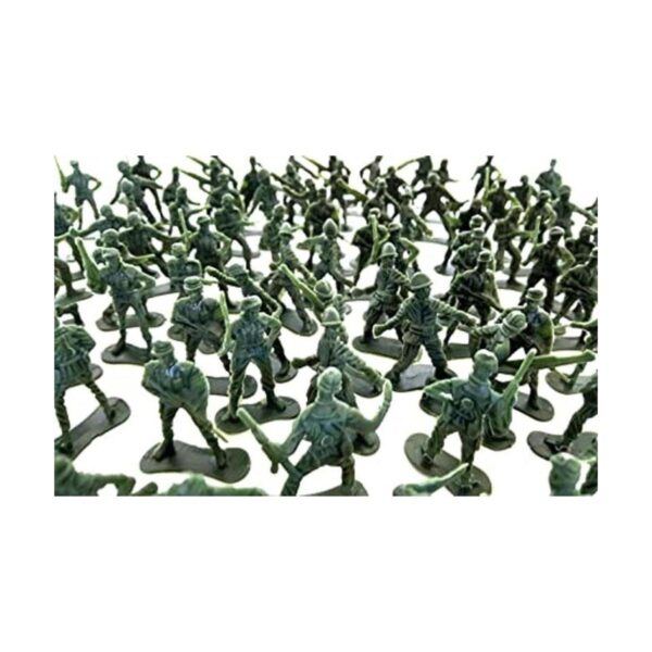 Soldados de juguete clásicos de plástico figuras de_1