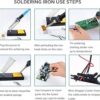Soldering Iron Herramienta De Soldadura soldador Kit
