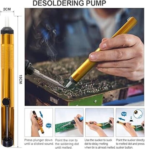 Soldering Iron Herramienta De Soldadura soldador Kit