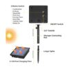 Solar Rope String Lights Outdoor 72Ft 200 Led Waterproof_4