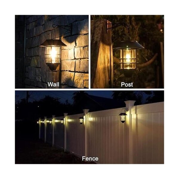 Solar Lantern Outdoor Lights Hanging Wireless Waterproof_2