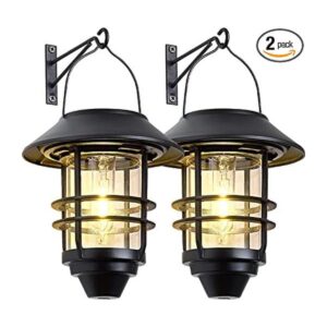 Solar Lantern Outdoor Lights Hanging Wireless Waterproof_1