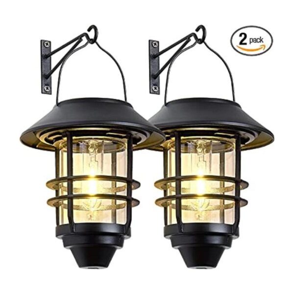 Solar Lantern Outdoor Lights Hanging Wireless Waterproof_1
