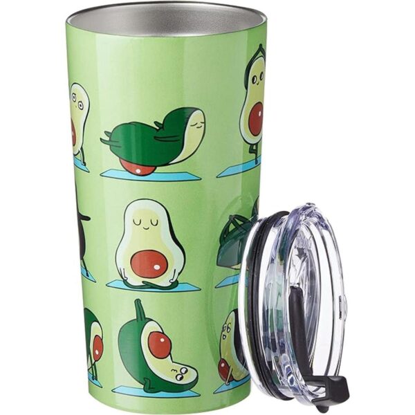 Society6 69795trvlmg Huebucket Avocado Yoga Vaso de_2