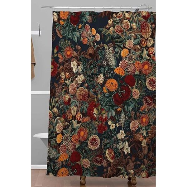 Society6 Burcu Korkmazyurek Exotic Garden Cortina de_2